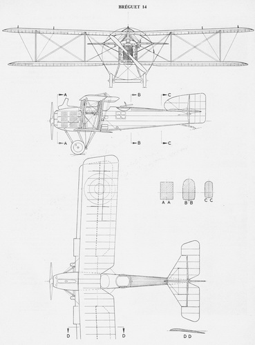 Breguet 14.B2 of Escadrille Br.107